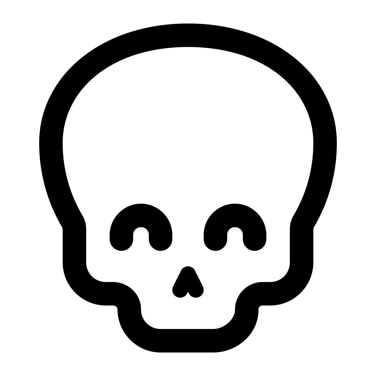 windows 11 outline style 快乐头骨 icon