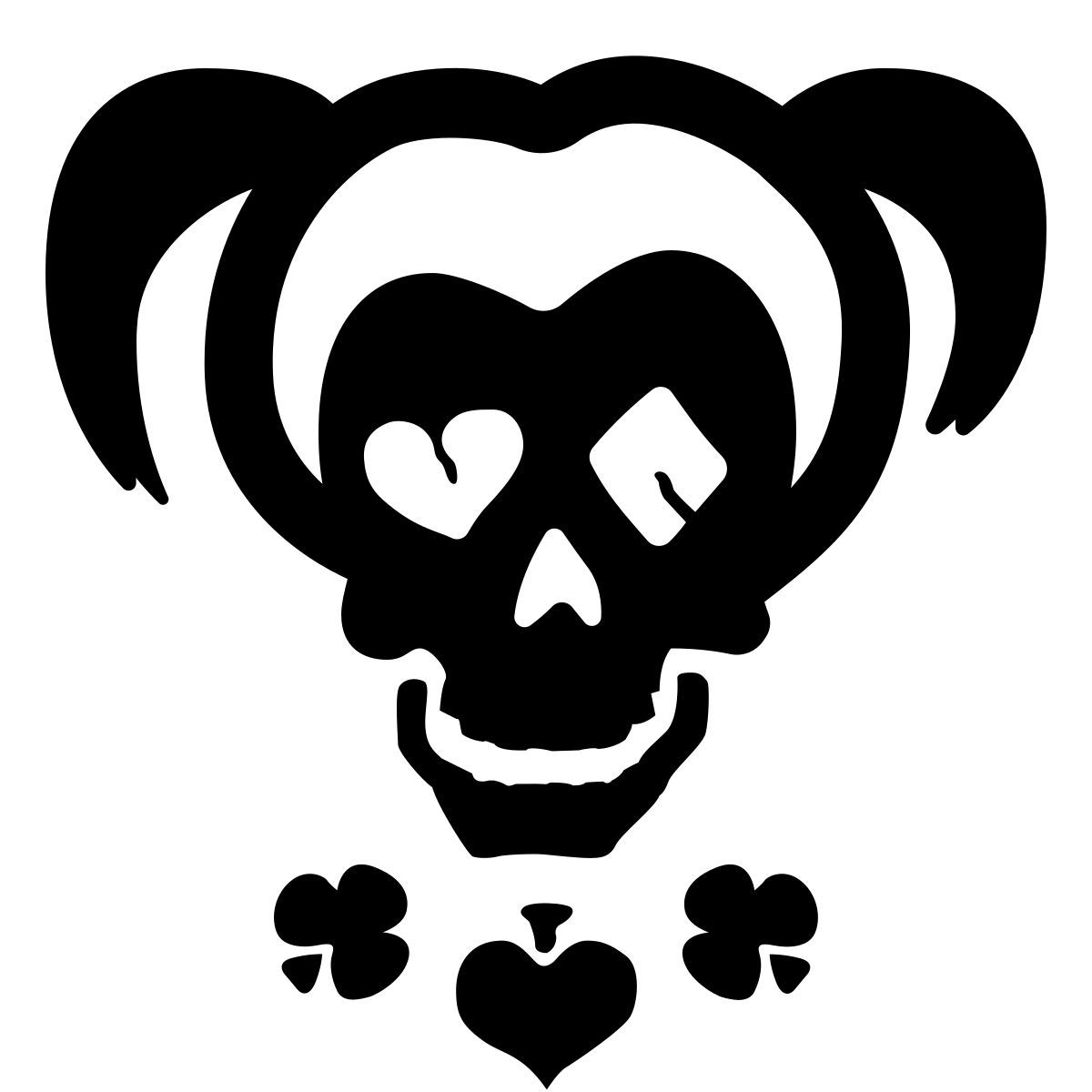 windows 11 outline style harley quinn suicide squad icon