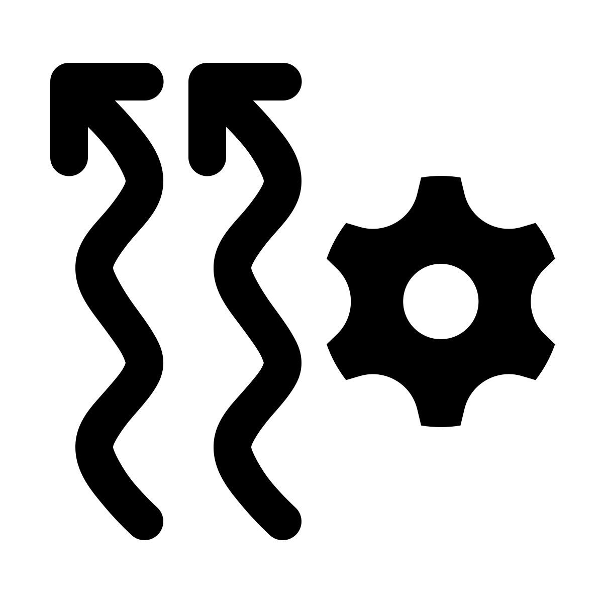 windows 11 outline style automatización de la calefacción icon