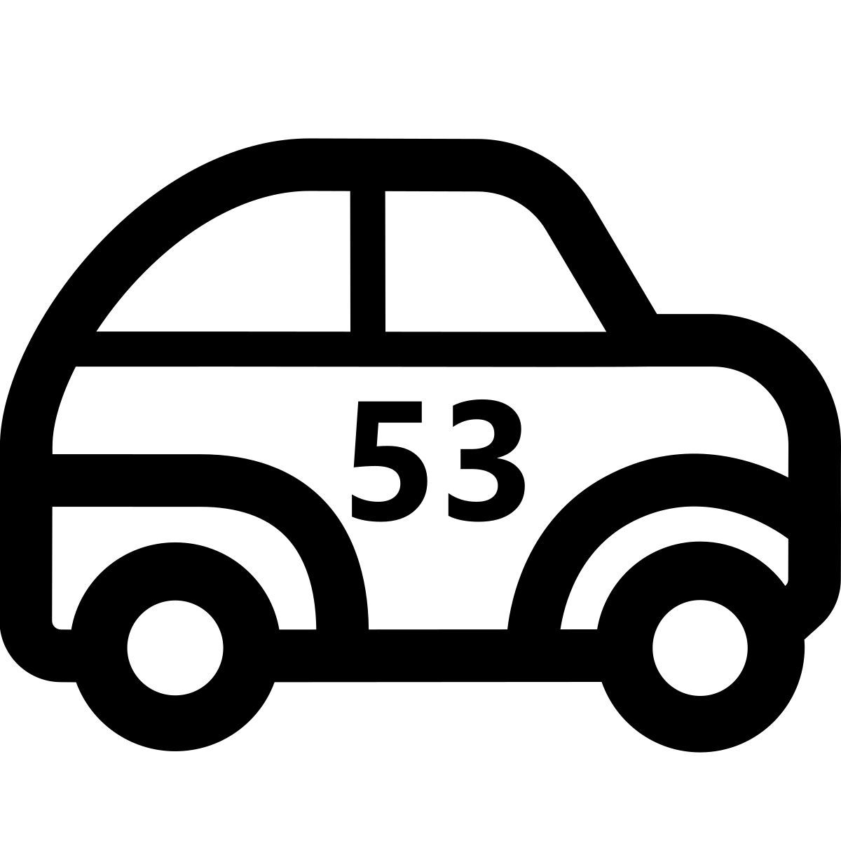 windows 11 outline style 赫比 icon