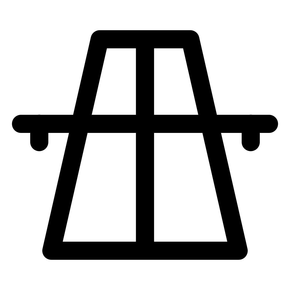 windows 11 outline style 高速公路 icon