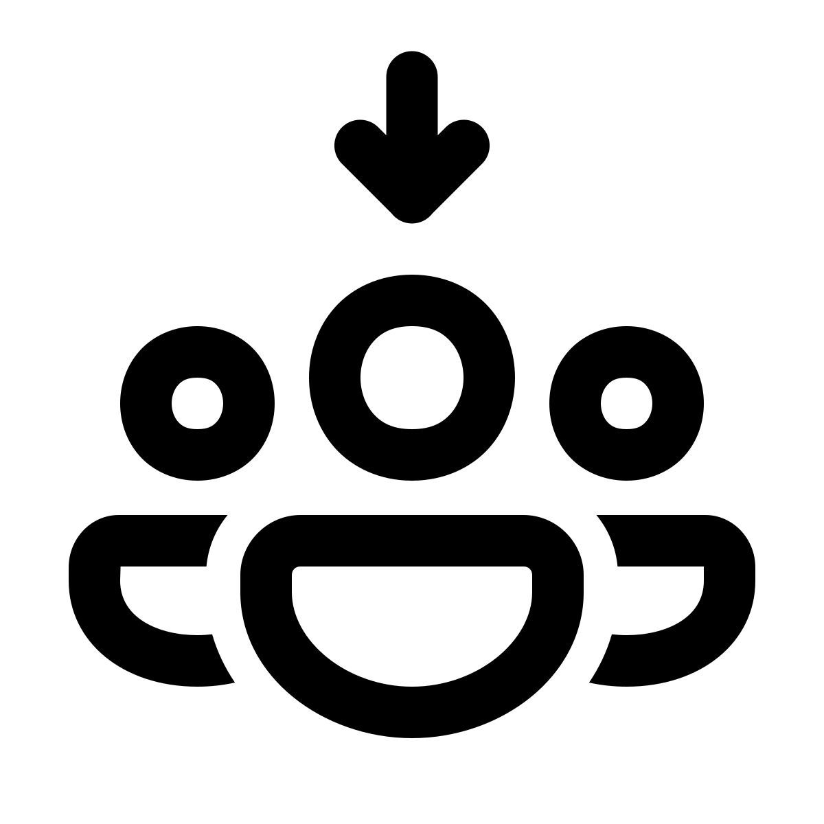 windows 11 outline style contratame icon