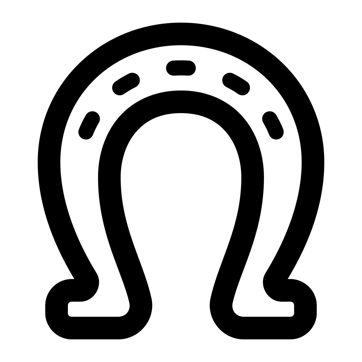 windows 11 outline style 马蹄铁 icon