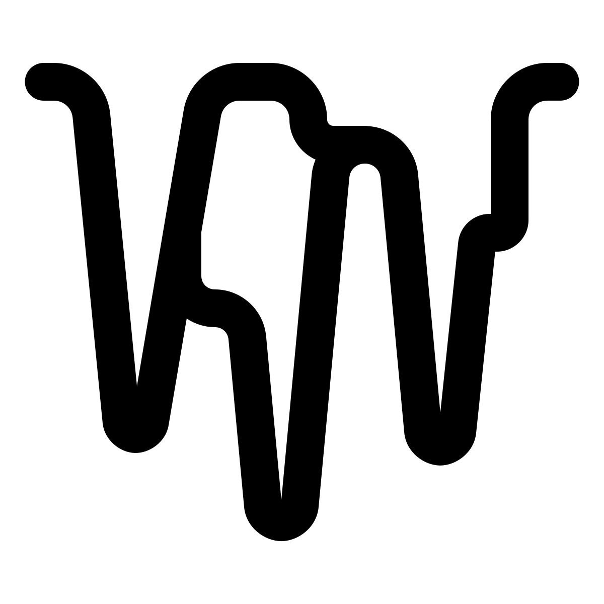 windows 11 outline style 고드름 icon