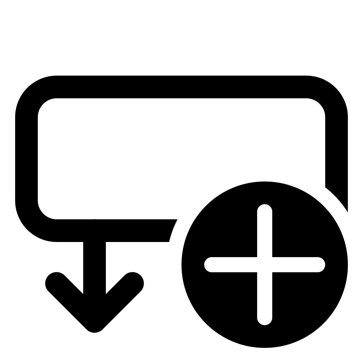 windows 11 outline style insérer une ligne en dessus icon