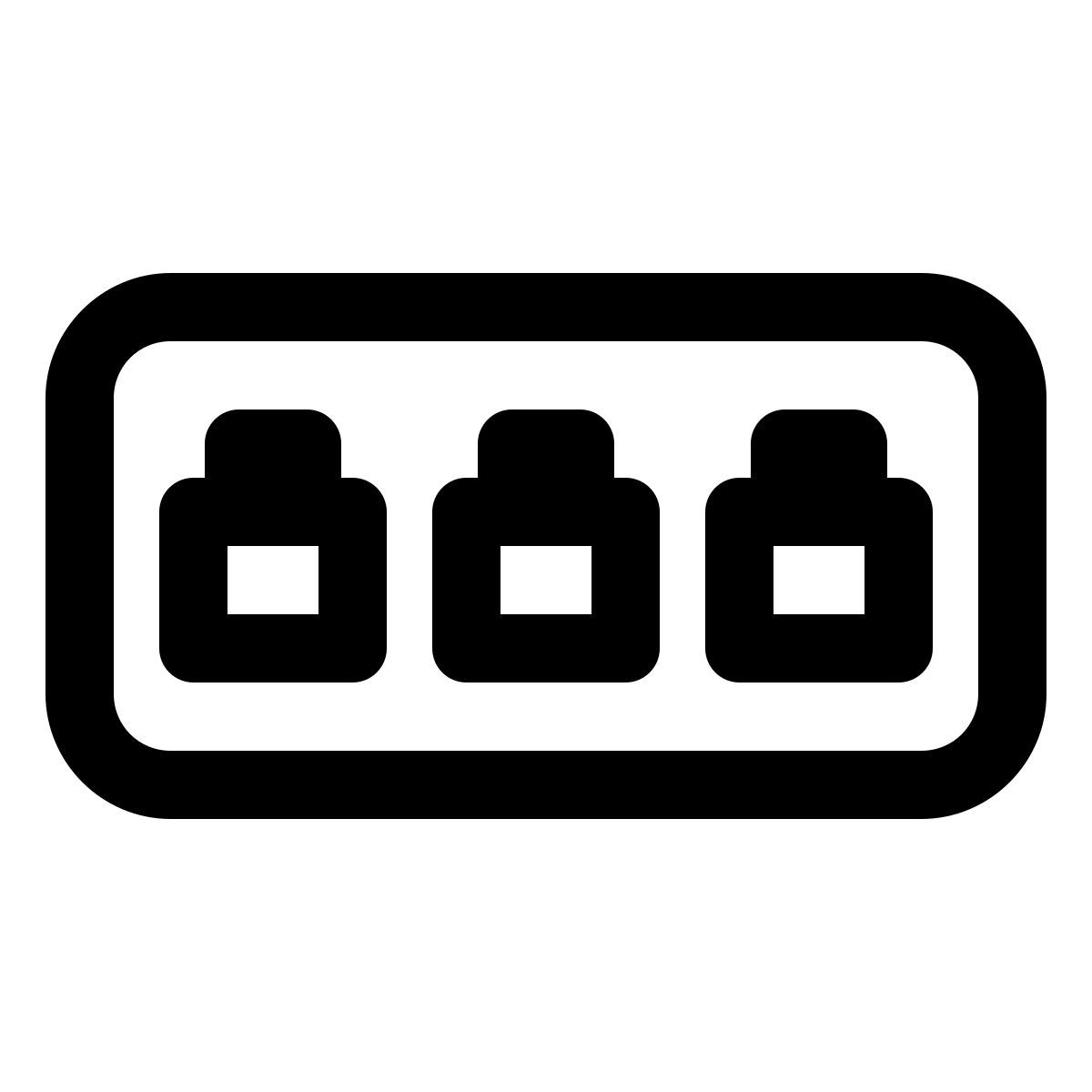 windows 11 outline style hub internet icon