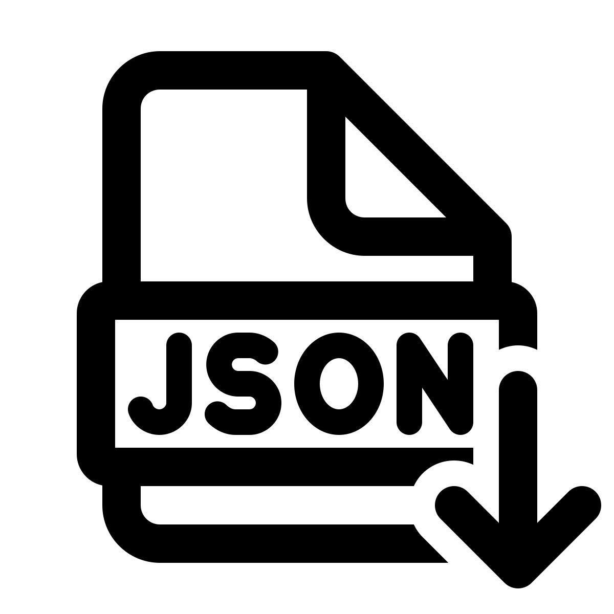 windows 11 outline style json 다운로드 icon