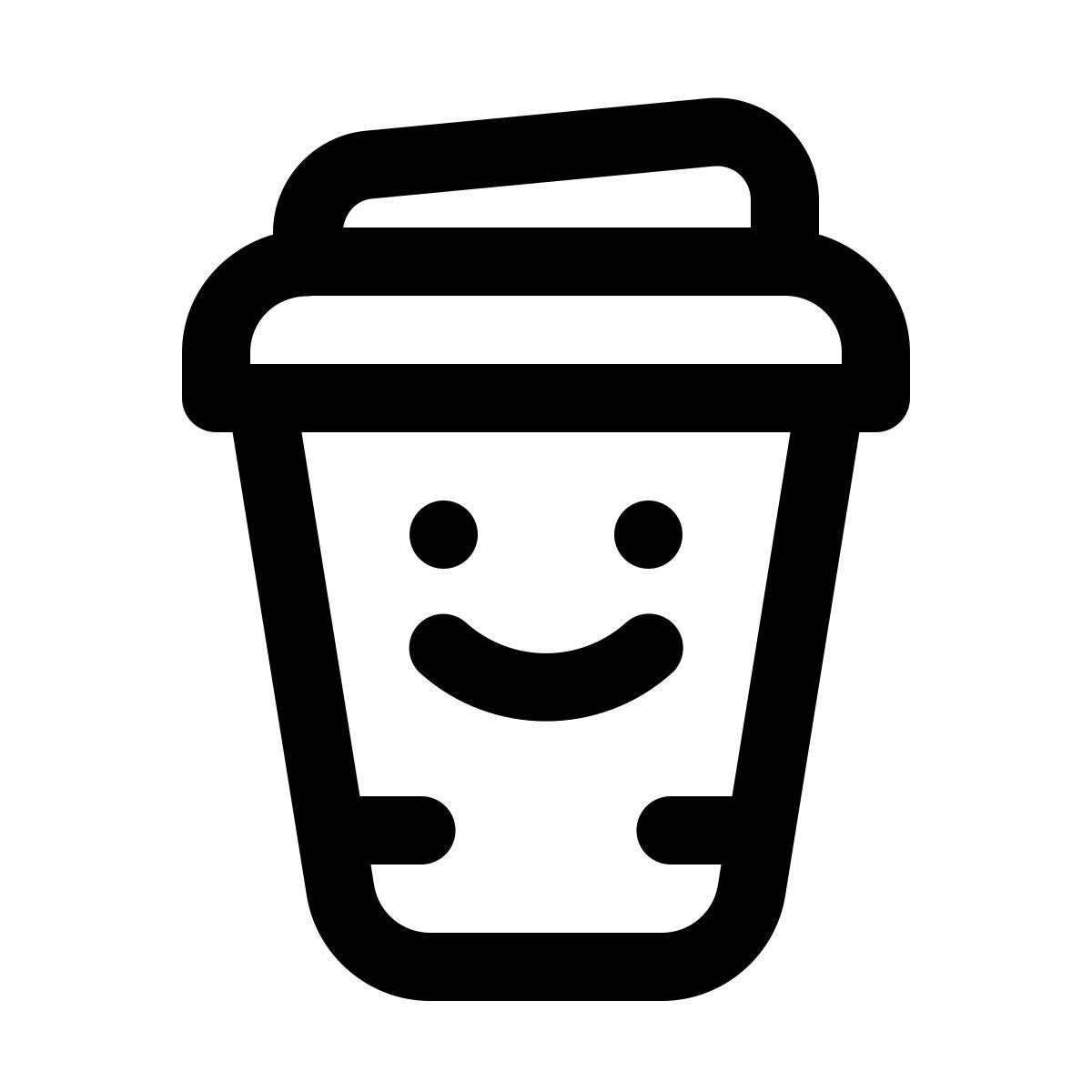 windows 11 outline style kawaii coffee icon