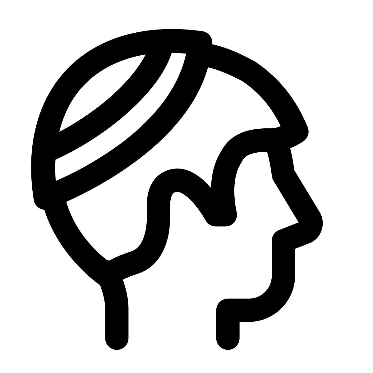 windows 11 outline style kippah icon