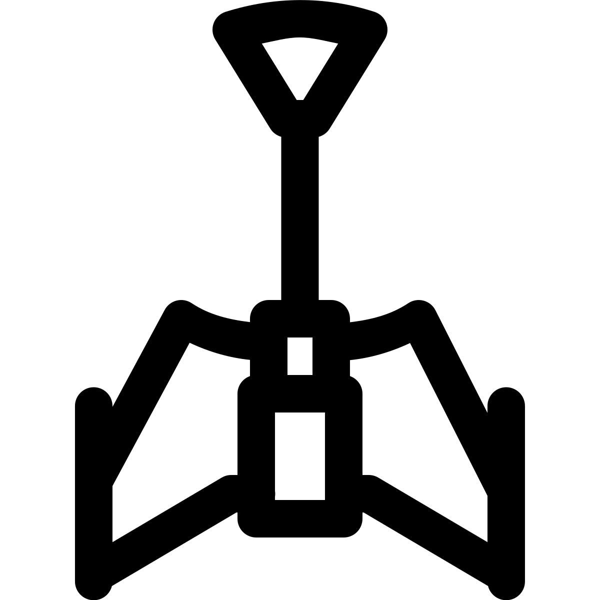 windows 11 outline style crucero de batalla clase klingon ktinga icon