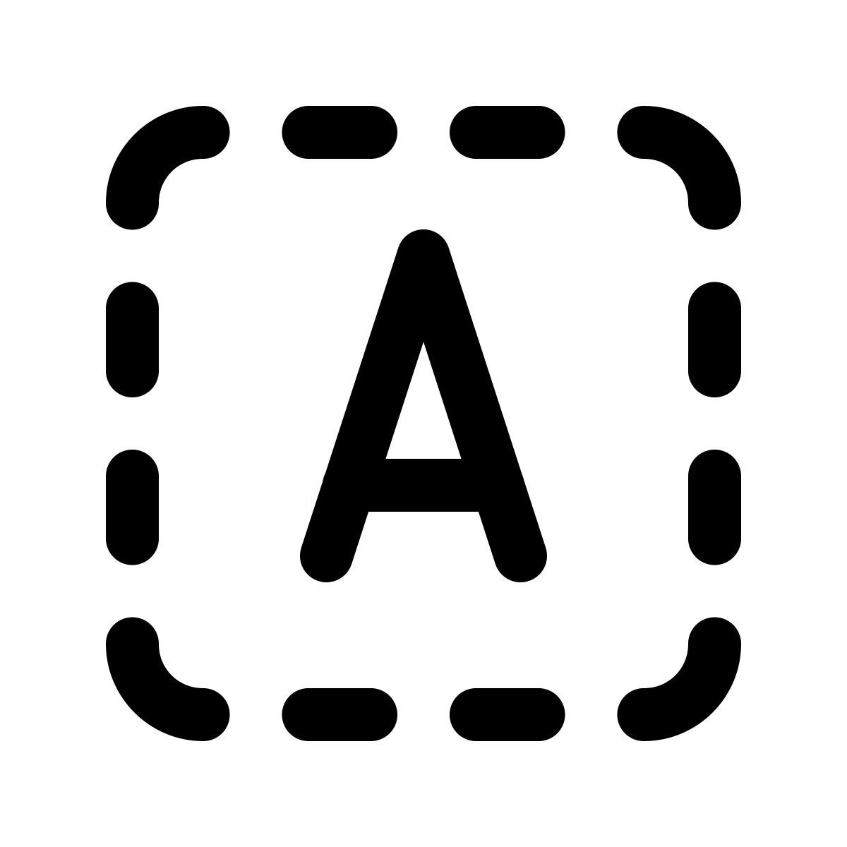 windows 11 outline style lasso ocr icon