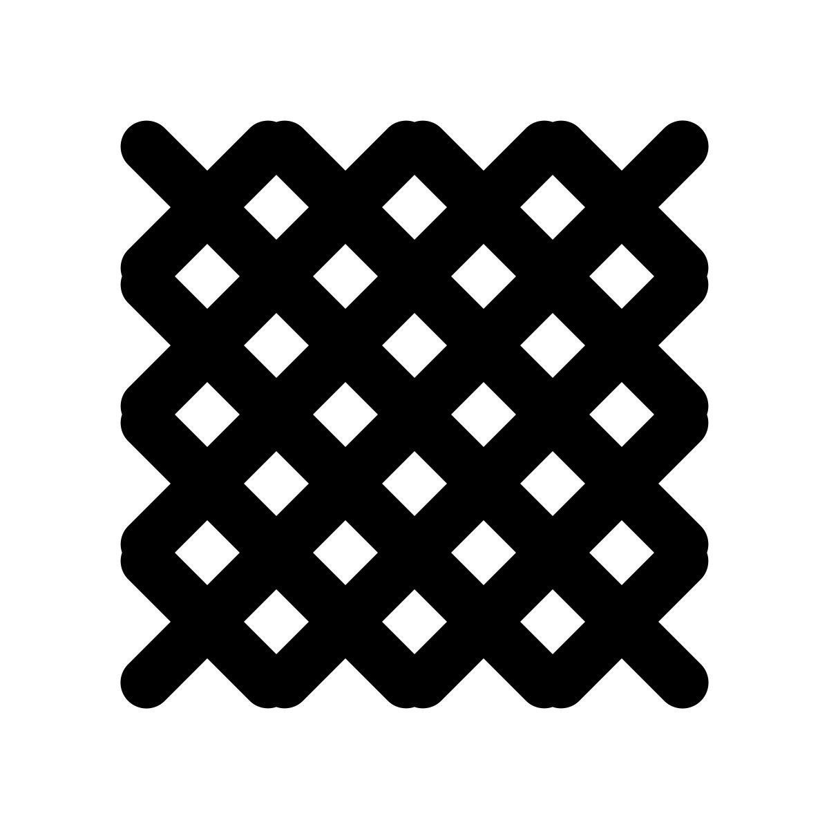 windows 11 outline style motif en treillis icon