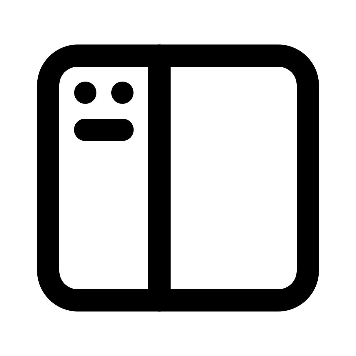 windows 11 outline style 导航工具栏左 icon