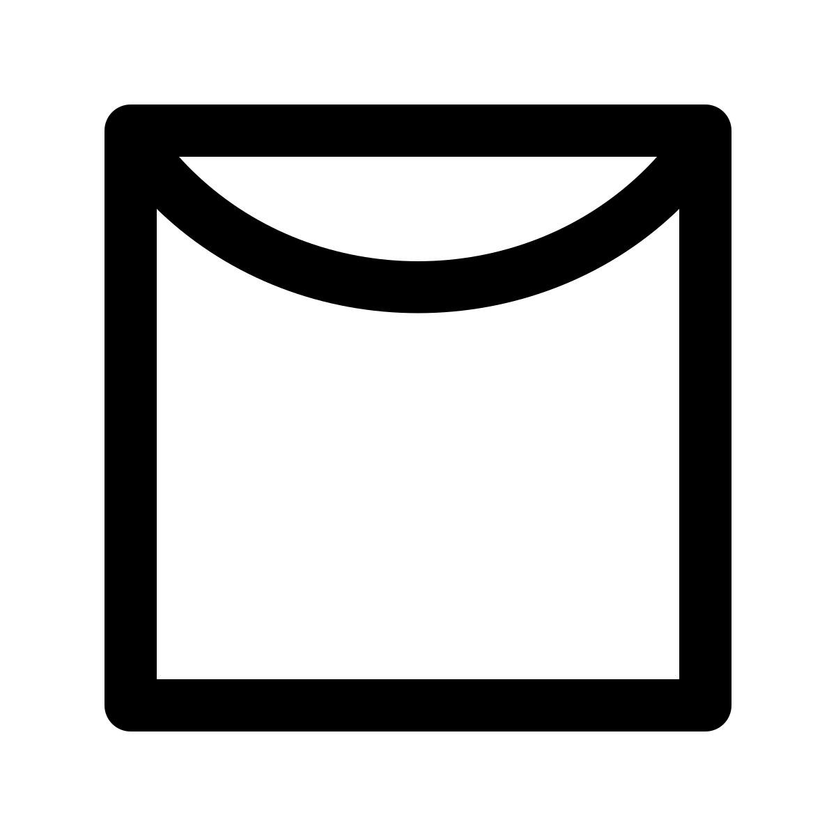 windows 11 outline style 行干 icon