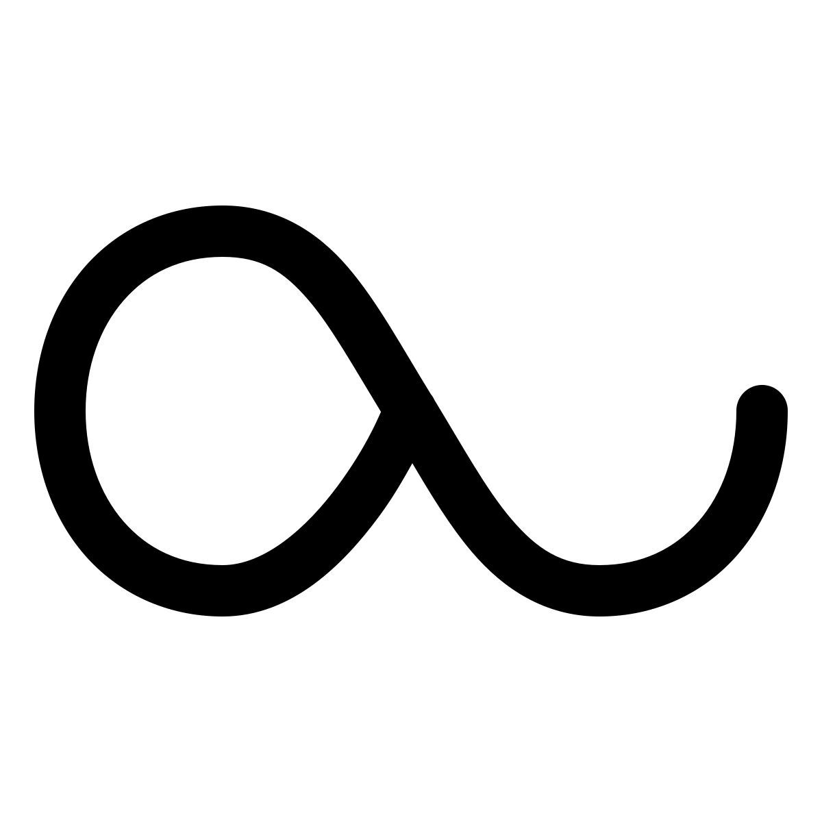 windows 11 outline style carregamento infinito icon