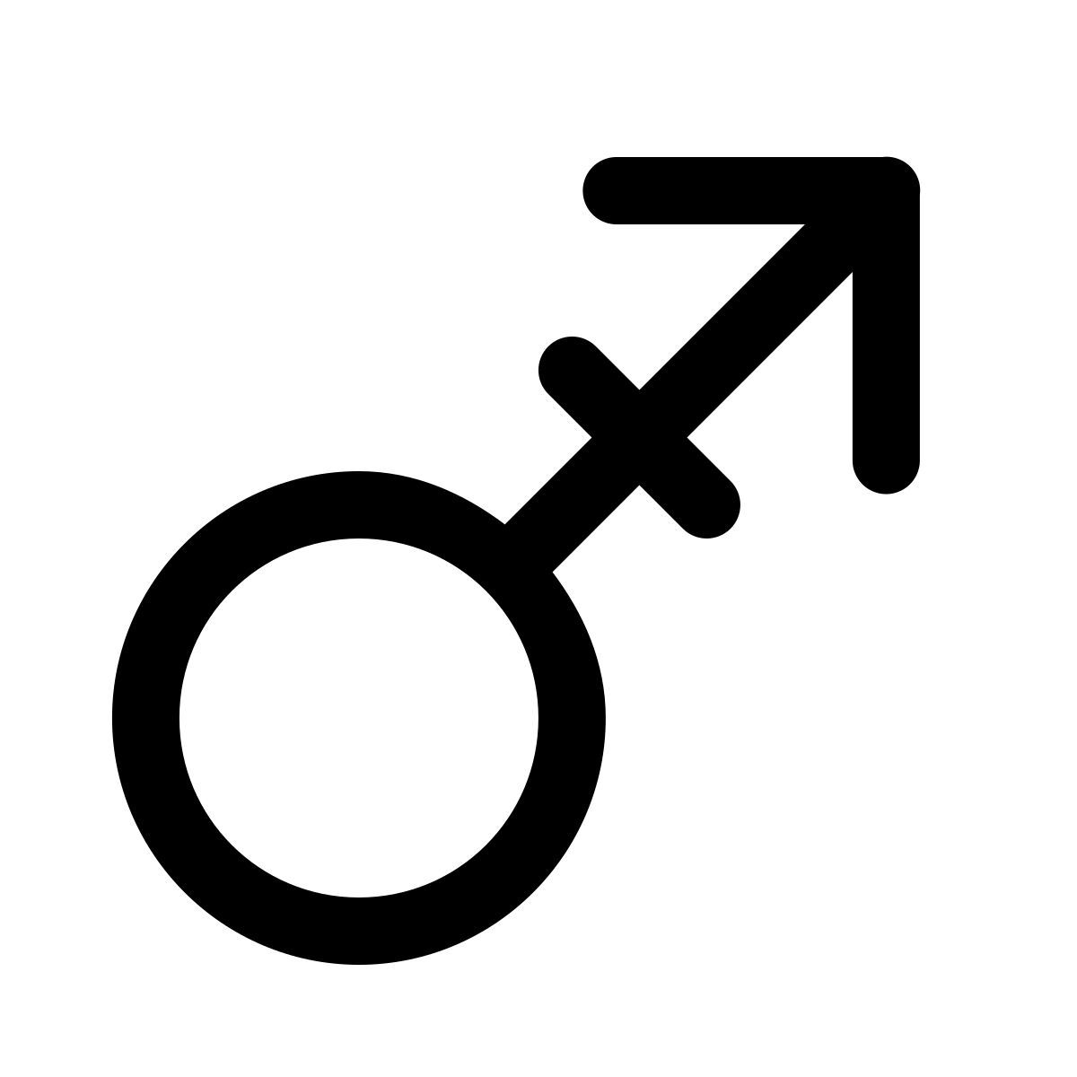 windows 11 outline style simbolo maschio stilizzato icon