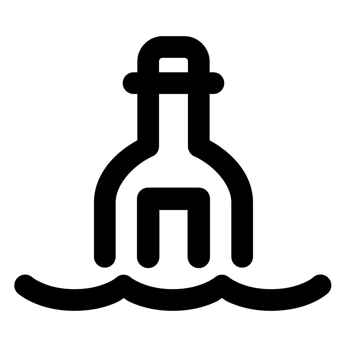 windows 11 outline style flaschenpost icon