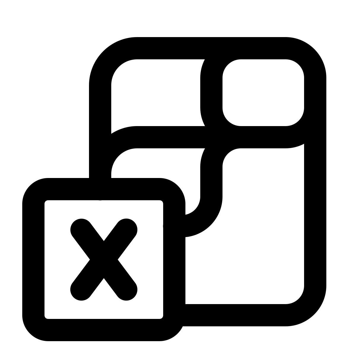 windows 11 outline style microsoft excel 2025 icon