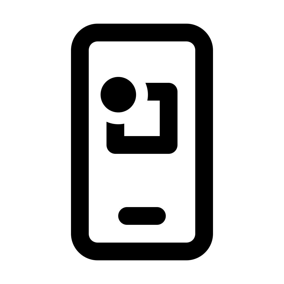 windows 11 outline style redes sociales móviles icon