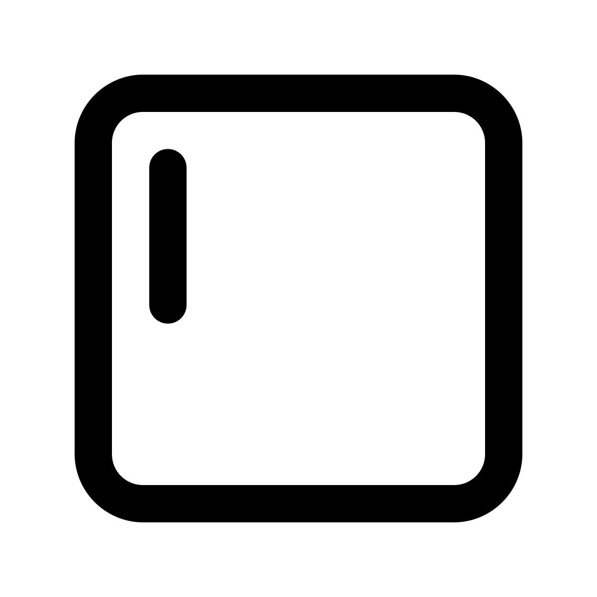 windows 11 outline style entrada de texto multilinha icon