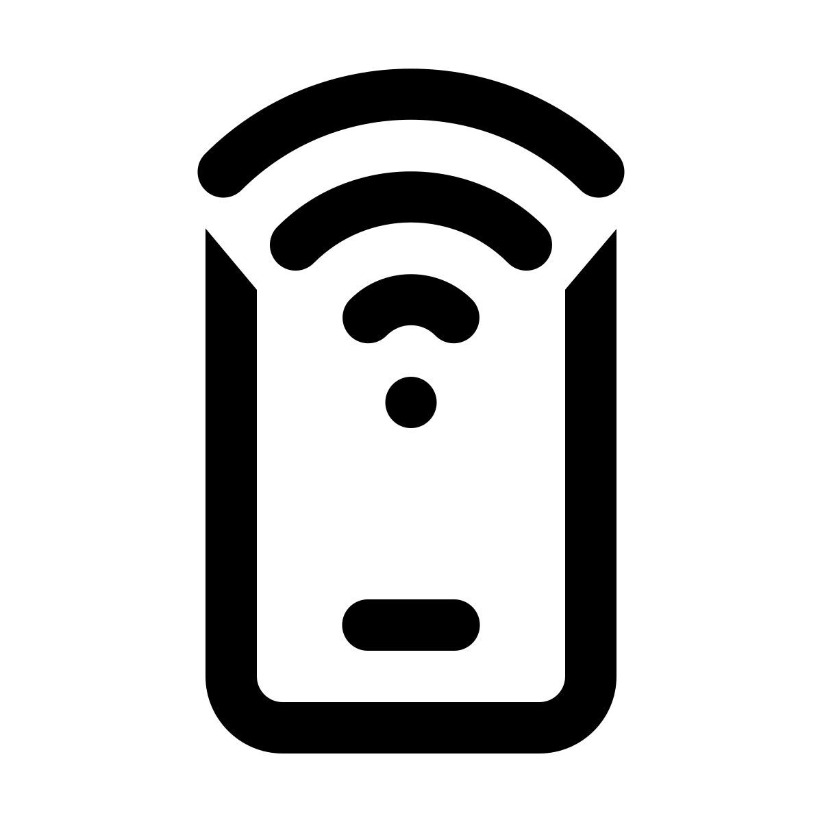 windows 11 outline style nfc checkpoint icon
