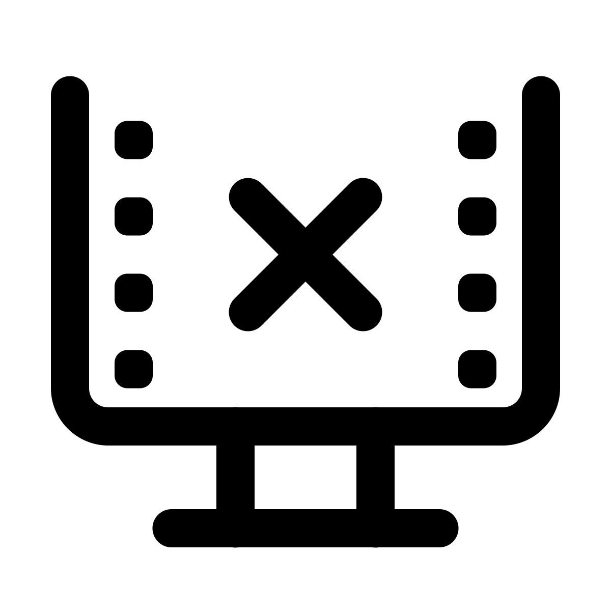 windows 11 outline style no enviar fotogramas icon