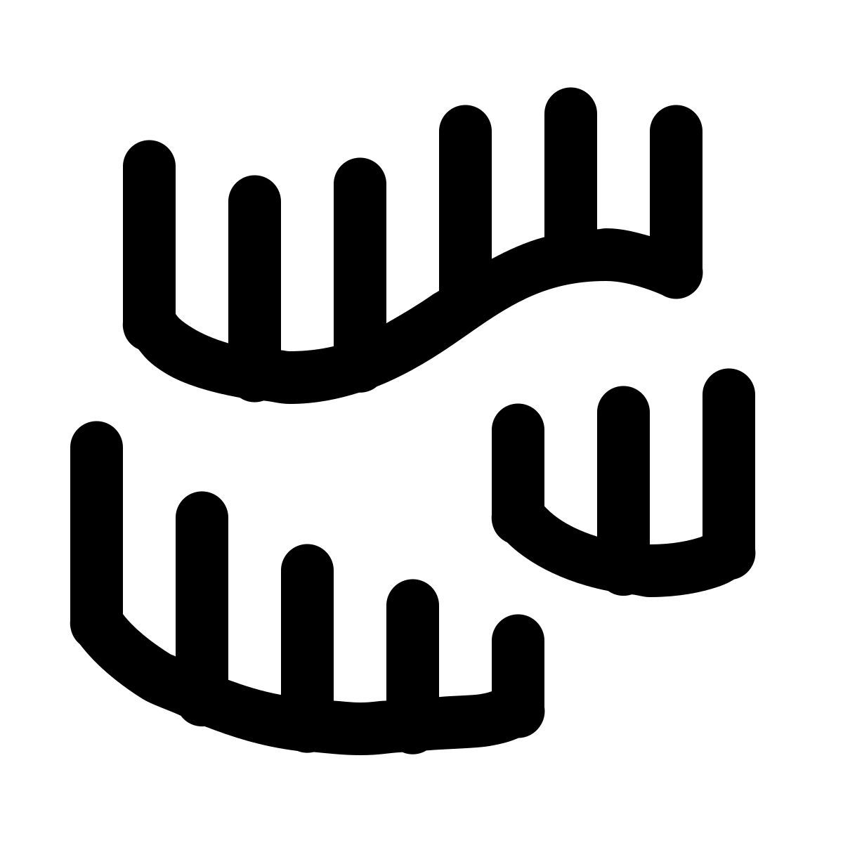 windows 11 outline style 北极光 icon