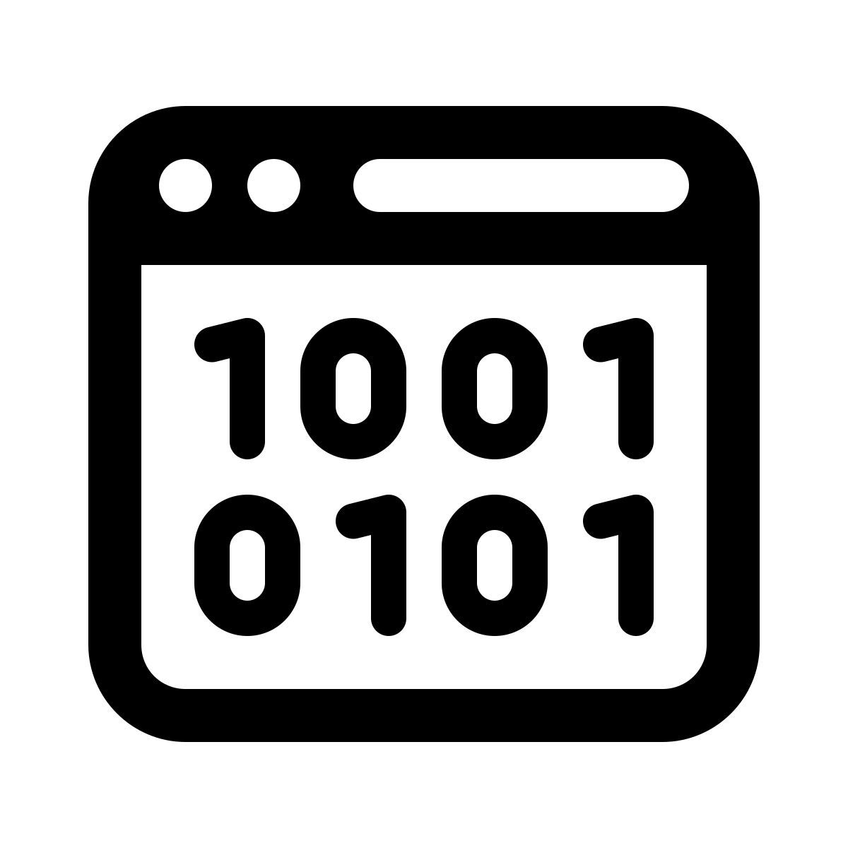 windows 11 outline style 온라인 코딩 icon