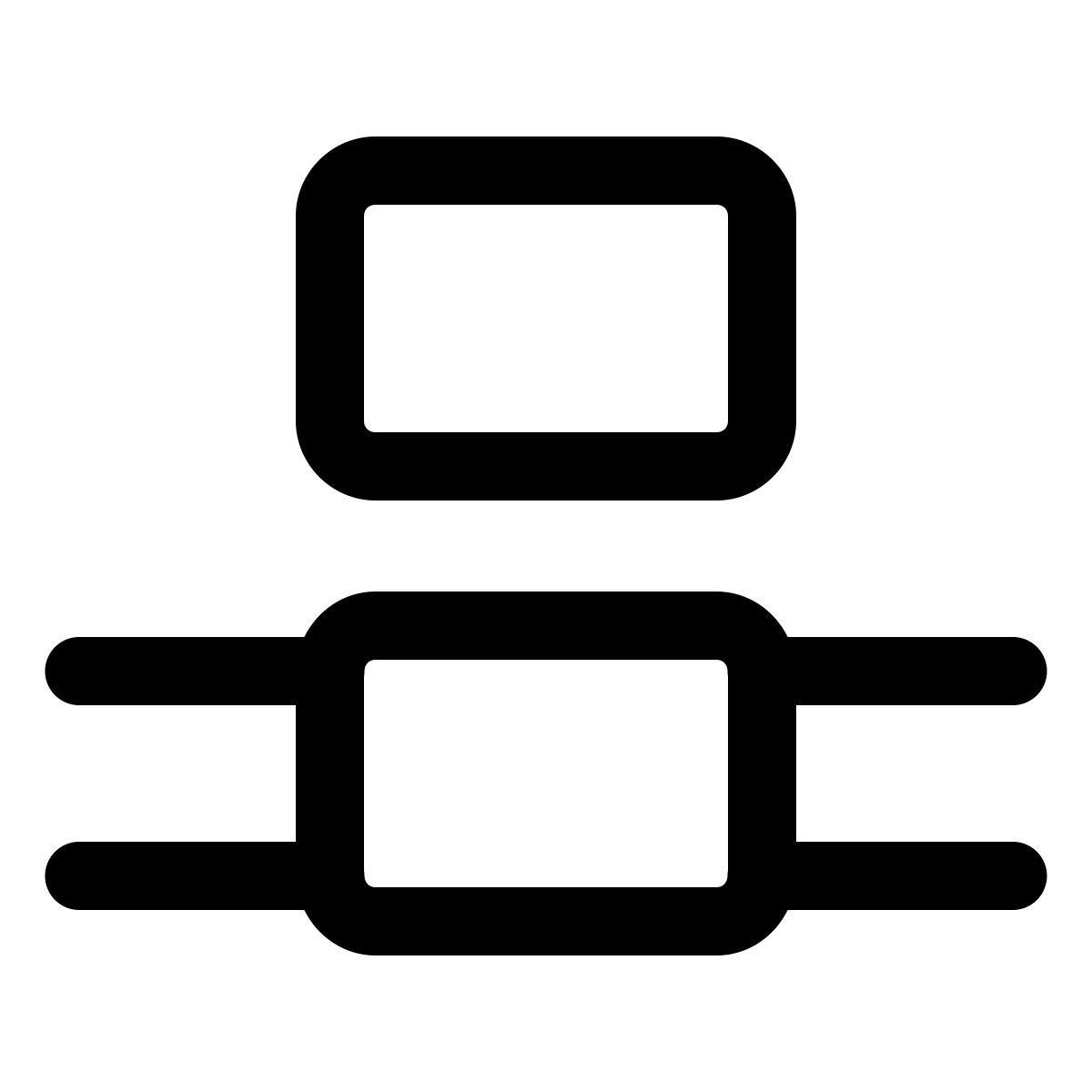 windows 11 outline style écraser le clip icon