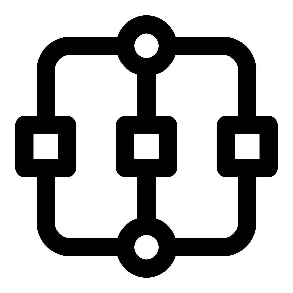 windows 11 outline style paralell工作流程 icon