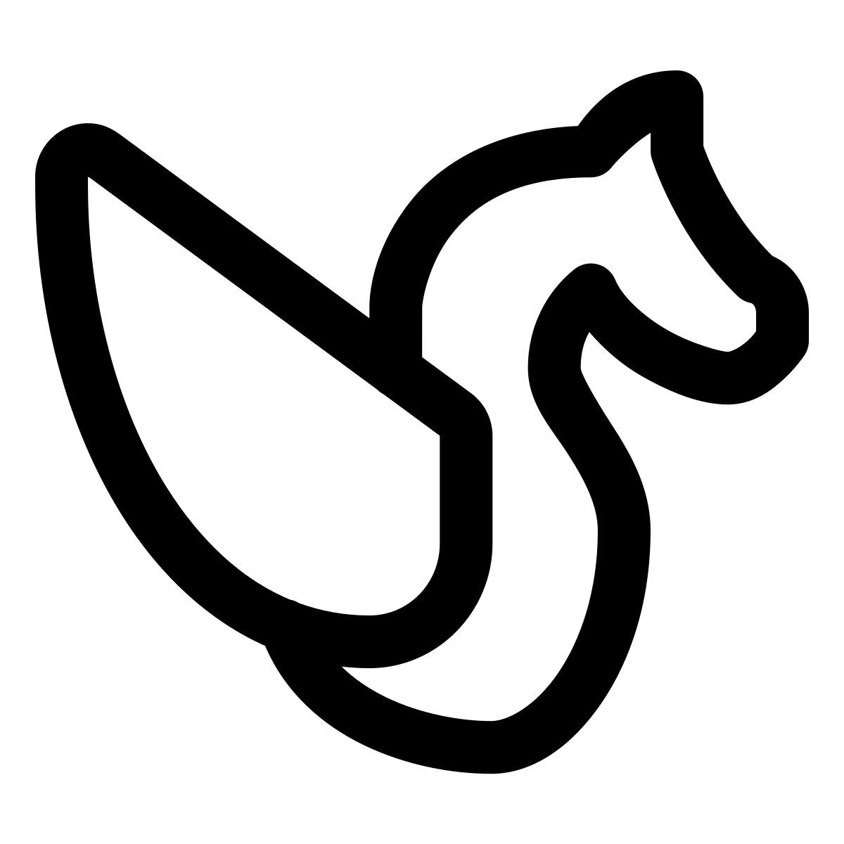 windows 11 outline style 飞马座 icon