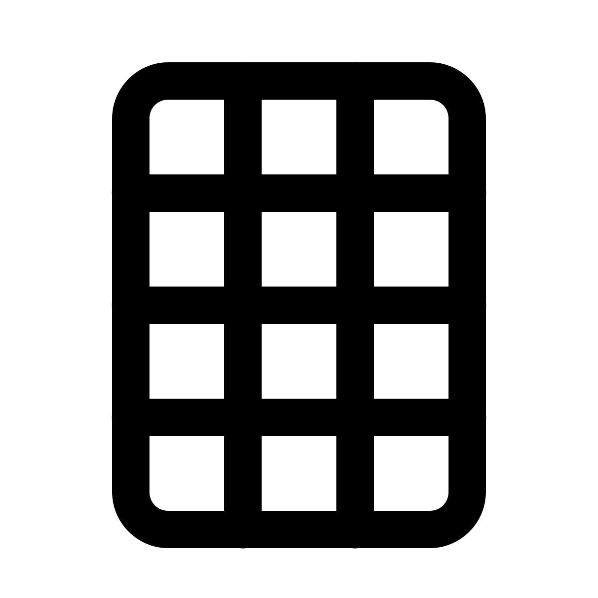 windows 11 outline style 电话键 icon