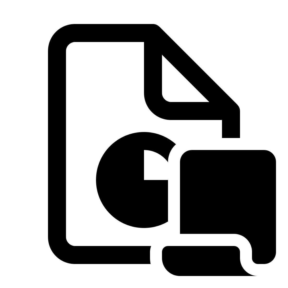 windows 11 outline style 饼图报表脚本 icon
