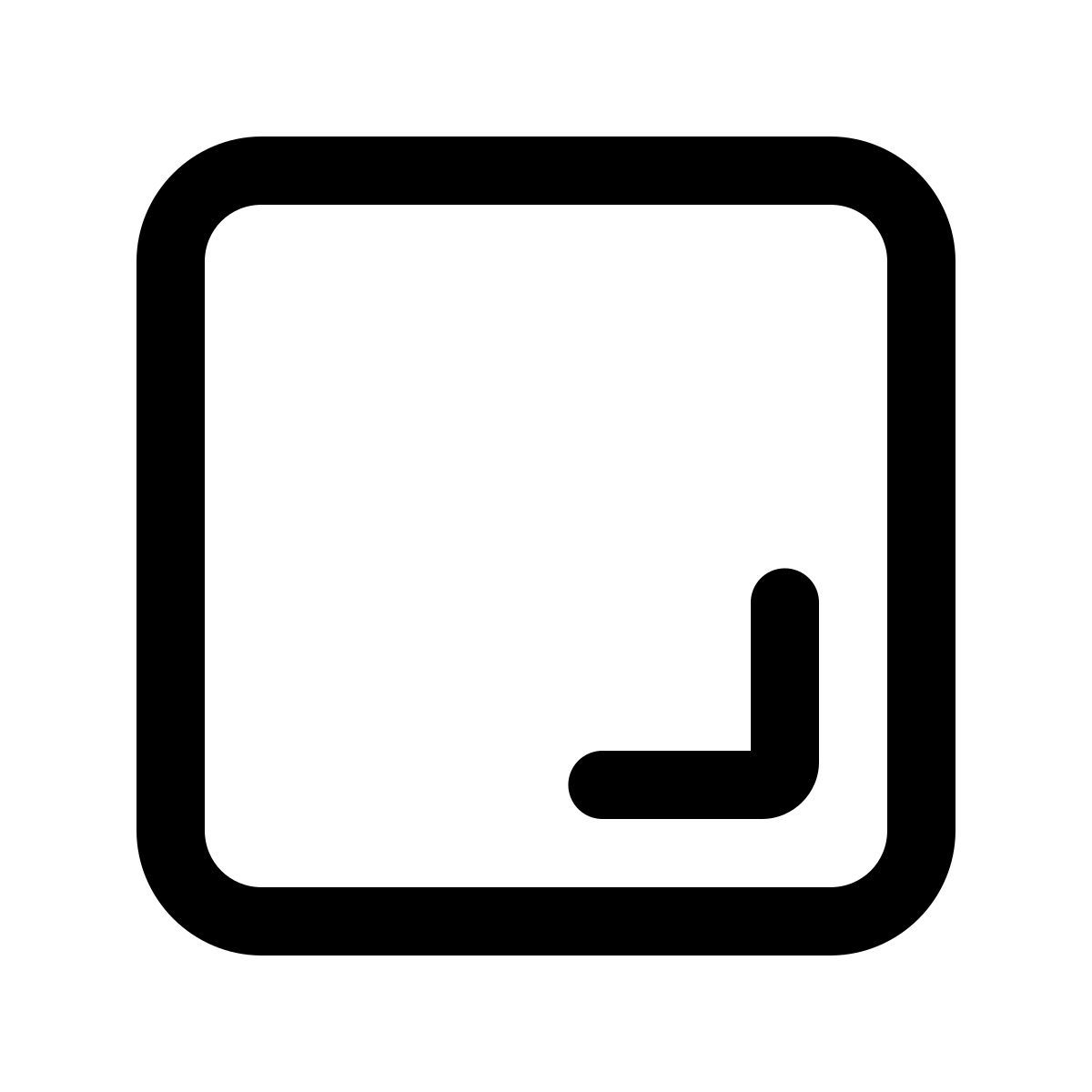 windows 11 outline style 다각형 수준 icon