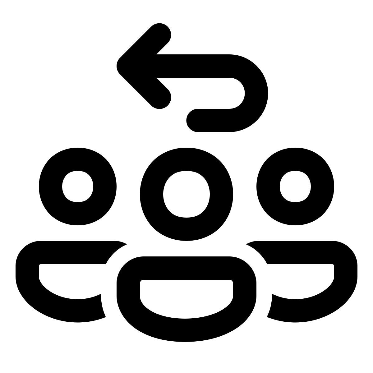 windows 11 outline style 人口回归 icon