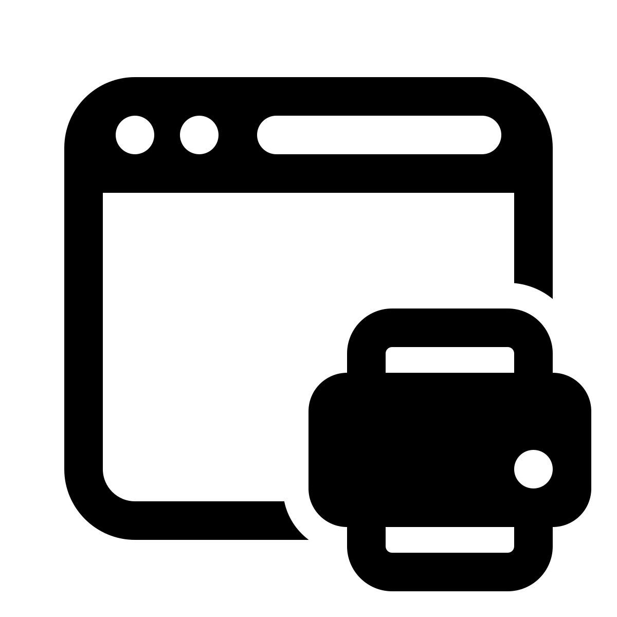 windows 11 outline style print webpage icon