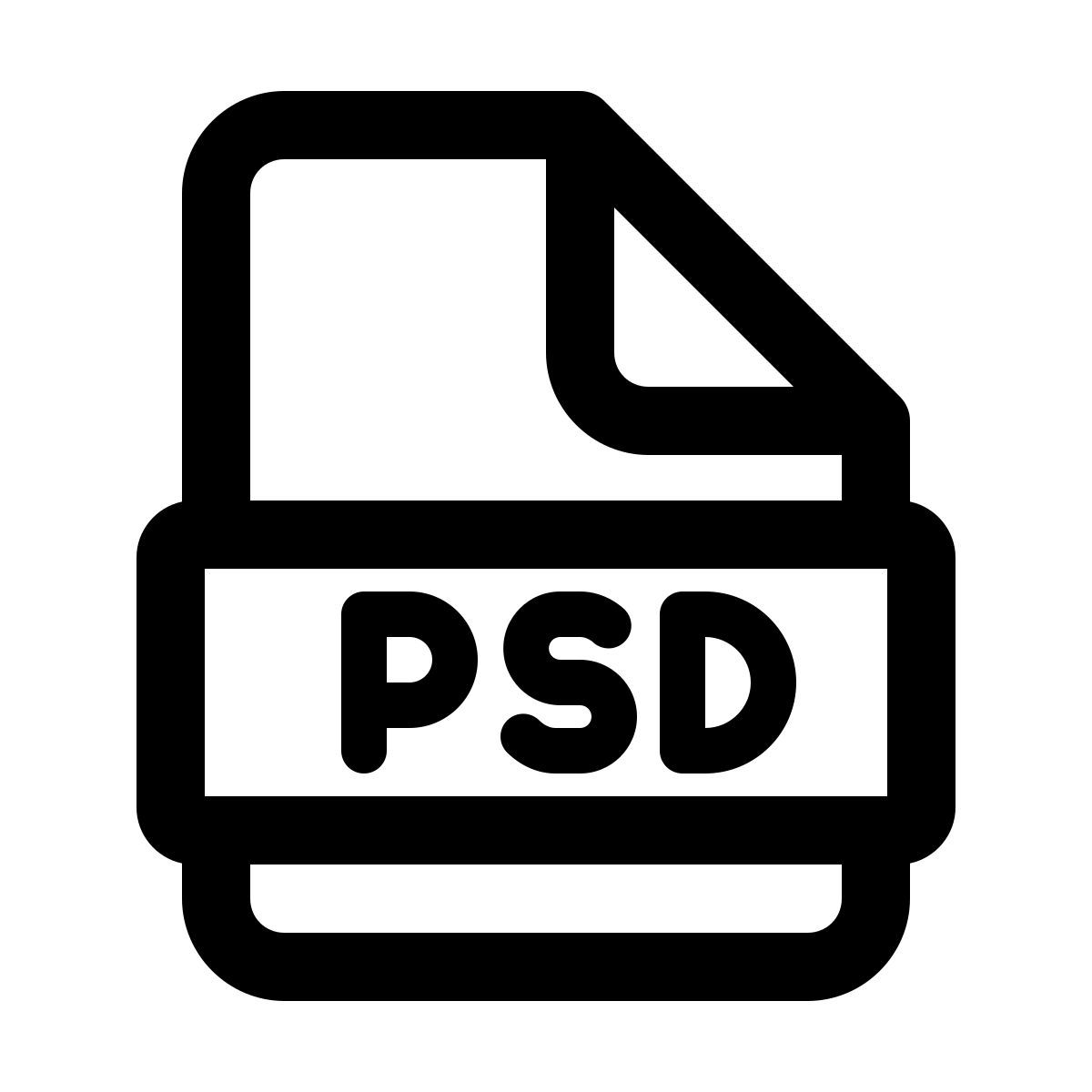 windows 11 outline style psd icon