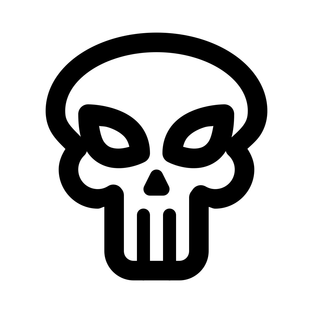 windows 11 outline style 惩罚者 icon