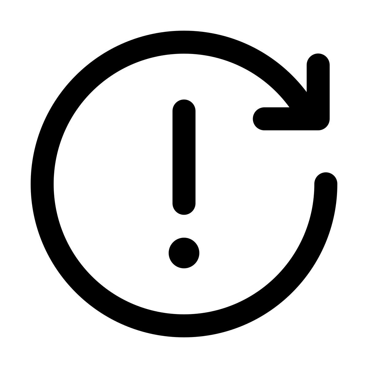 windows 11 outline style excepción de cita recurrente icon