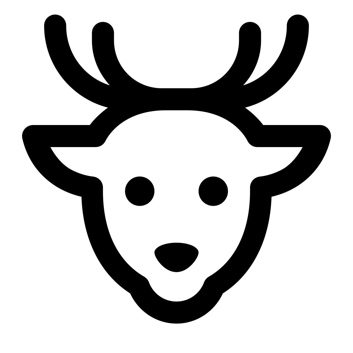 windows 11 outline style renne icon