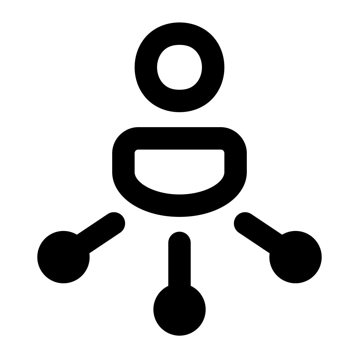 windows 11 outline style 经销商 icon