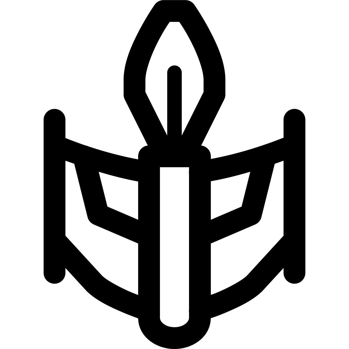 windows 11 outline style barco explorador romulano icon