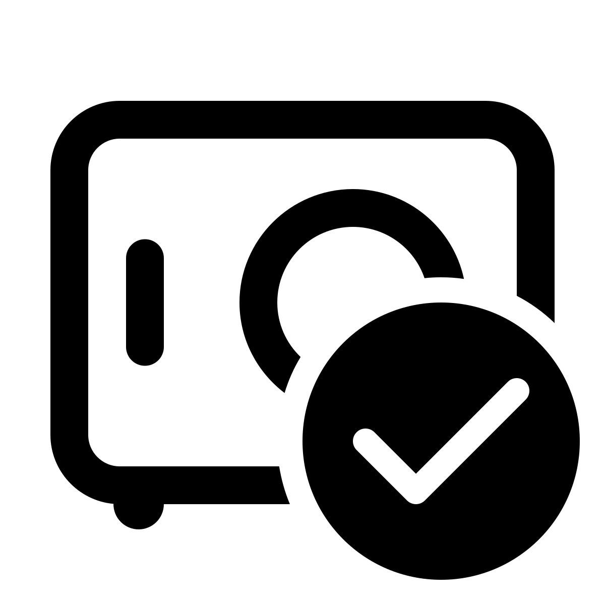 windows 11 outline style seguro icon