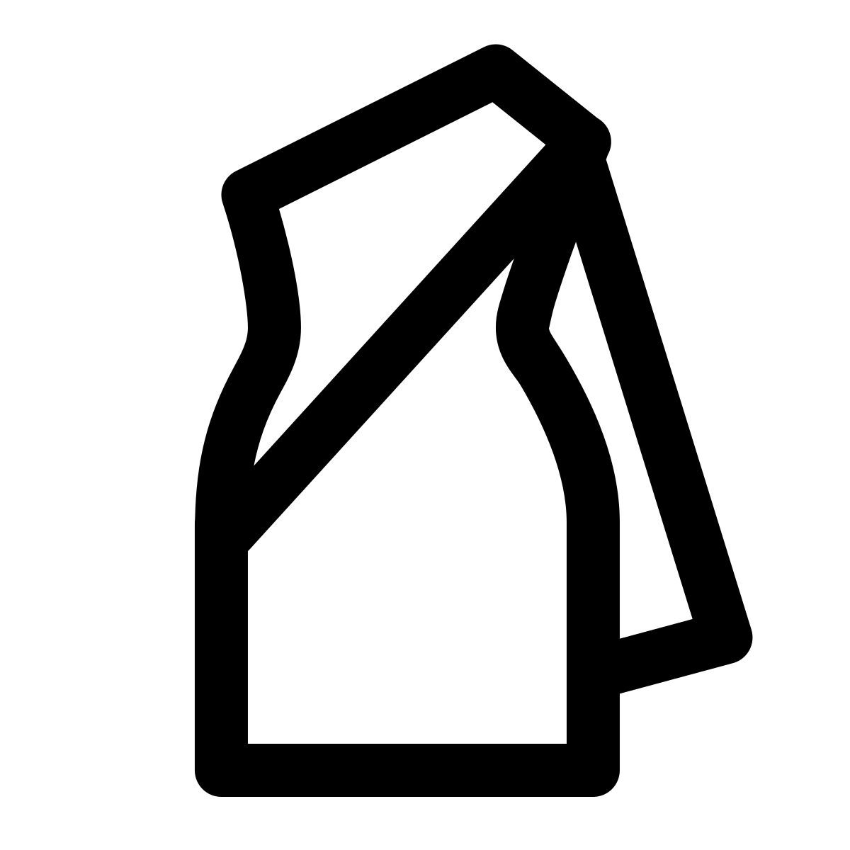 windows 11 outline style 纱丽 icon