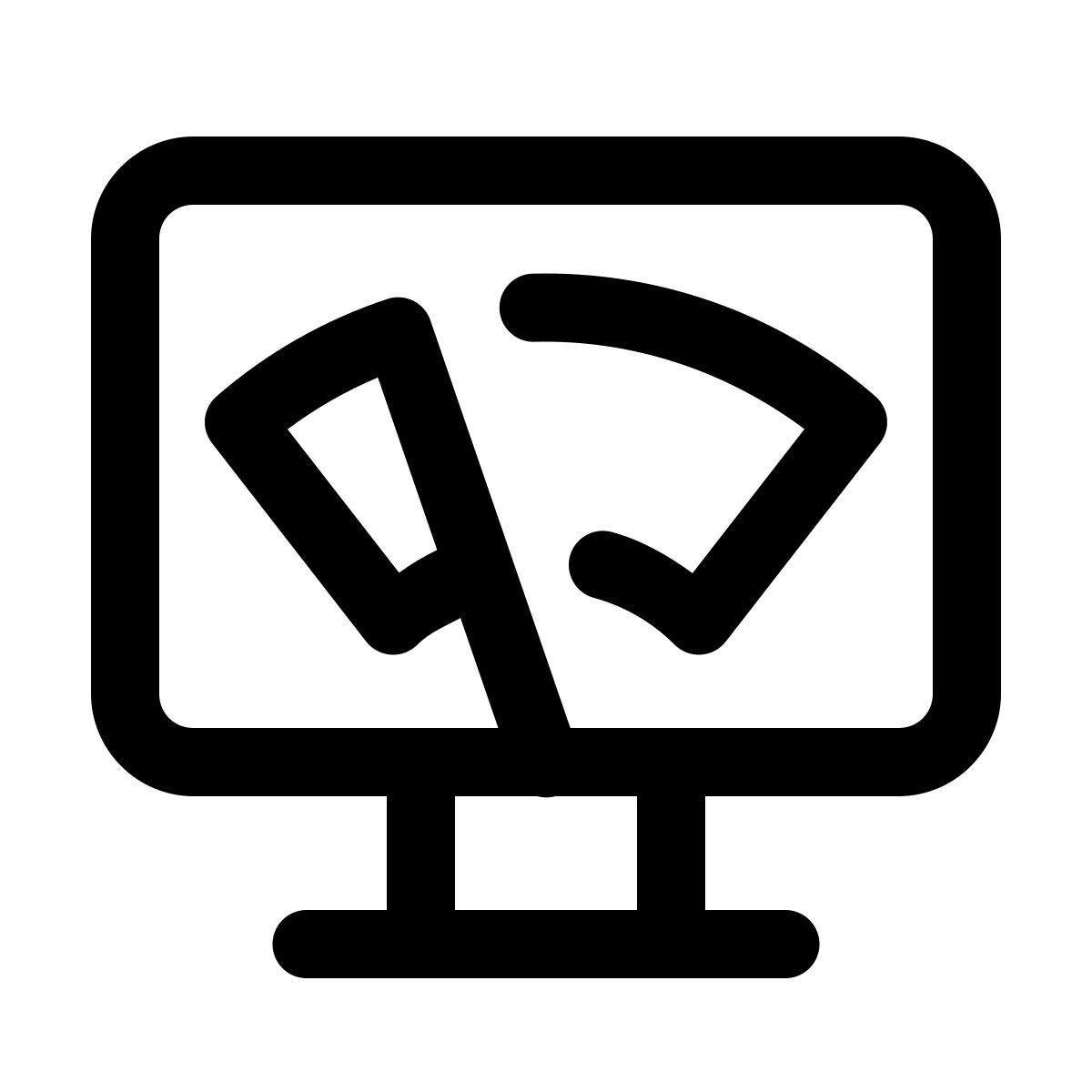 windows 11 outline style 雨刷 icon