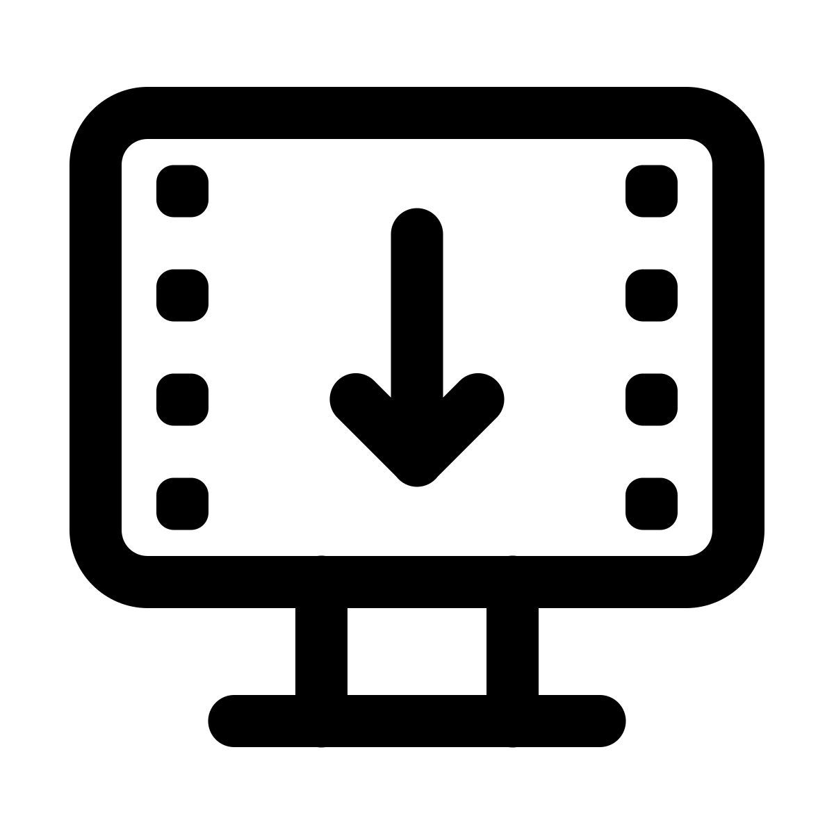 windows 11 outline style enviar fotogramas icon