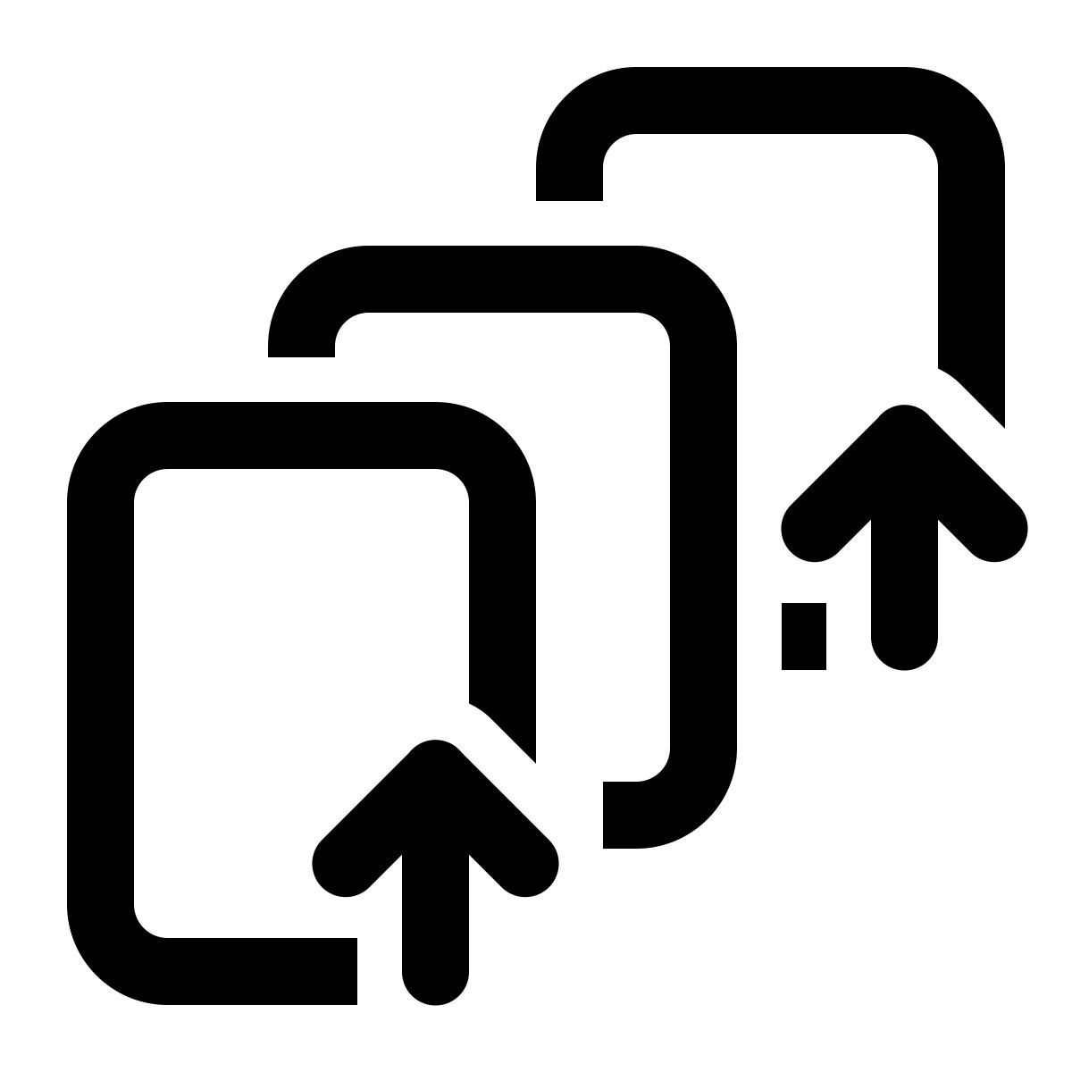 windows 11 outline style separate for every new imported file icon