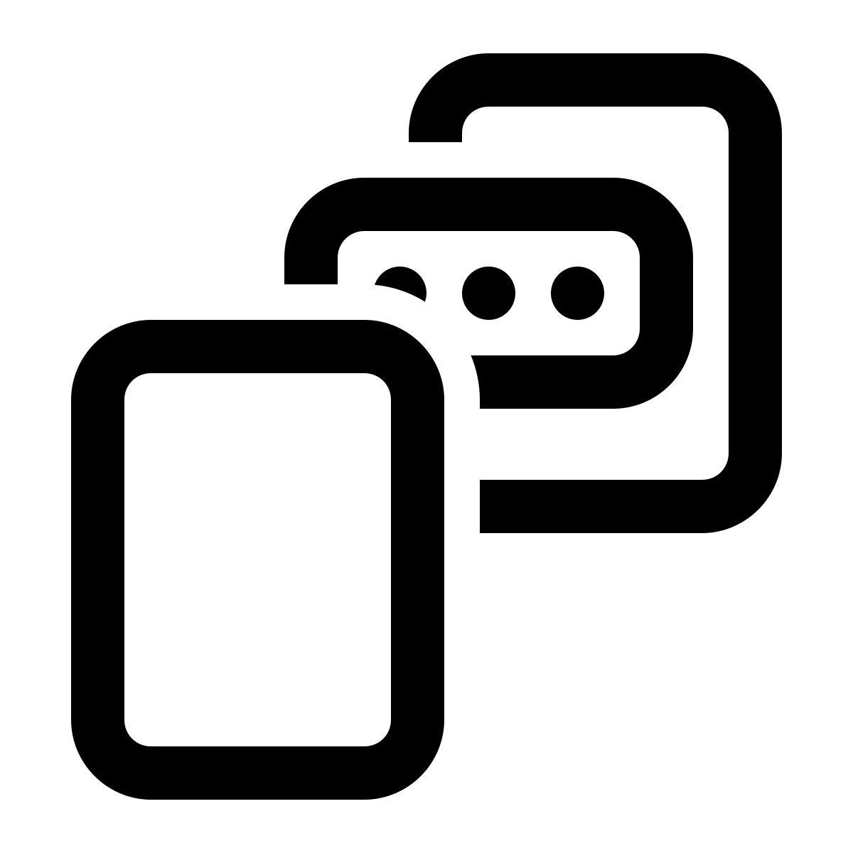 windows 11 outline style separate using a key word icon