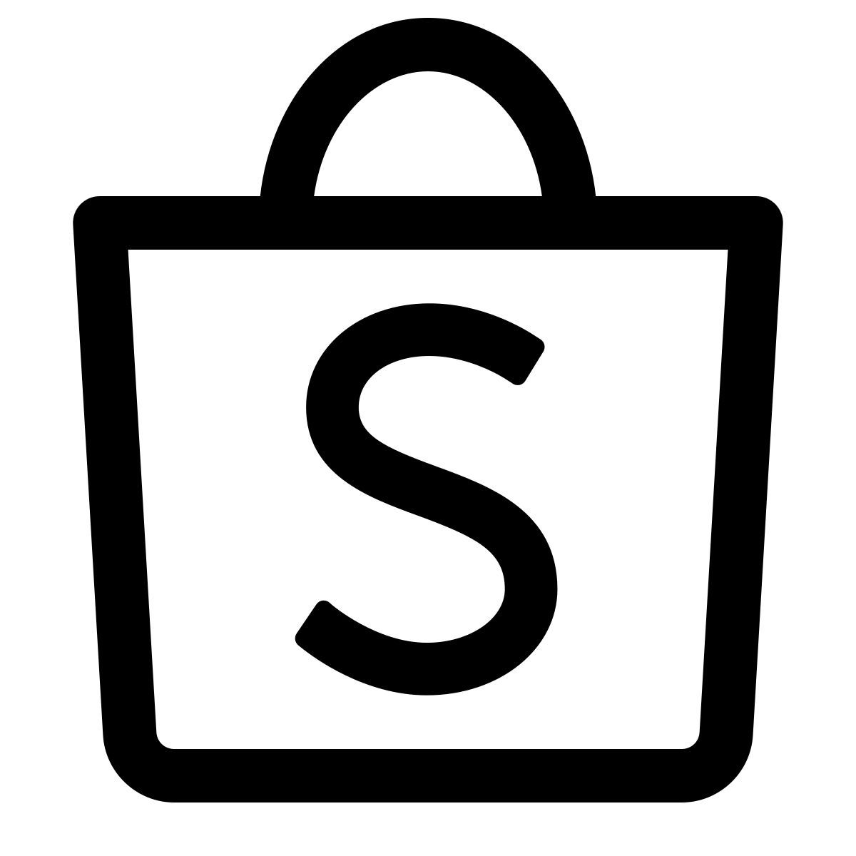 windows 11 outline style shopee icon