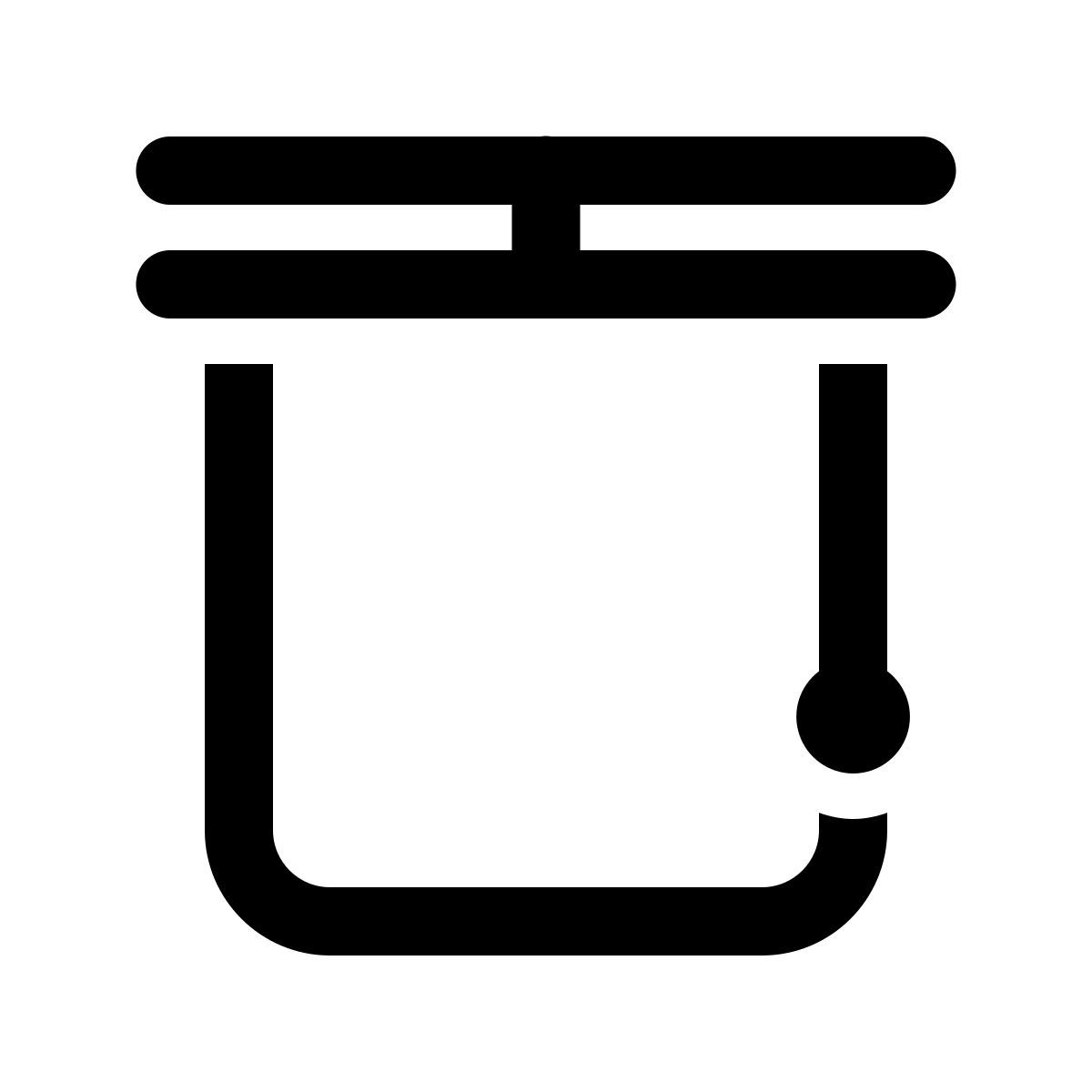 windows 11 outline style obturateur ouvert icon